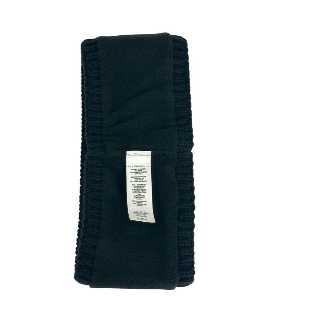 Under Armour Black Knit Headband Ski Gym Workout Stretch - Picture 4 of 4